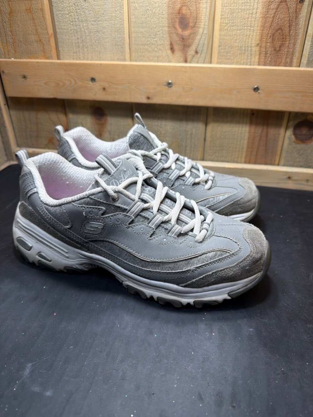 Skechers D'Lites Grey Sneakers SN 11936 Size US 11 UK 8 EU 41